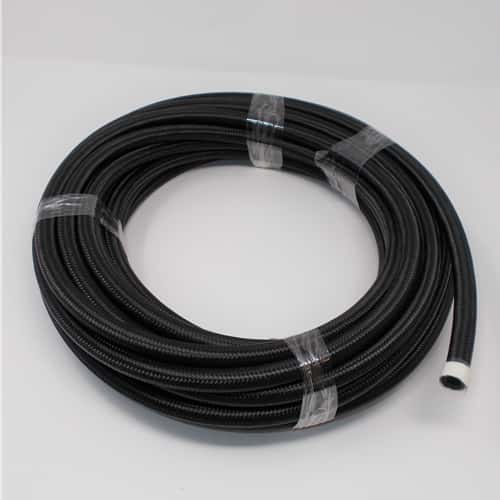 -10 Braided Hose - Black Nylon