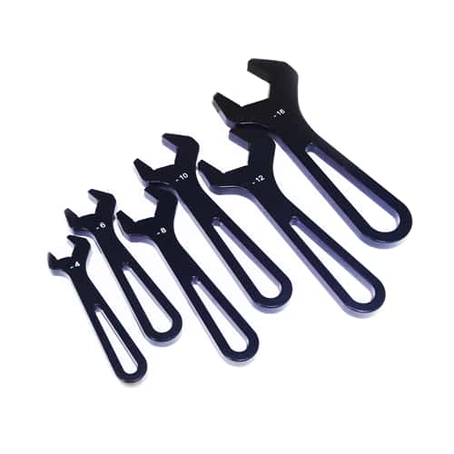 AN Wrench Set - Aluminum -4 to -16