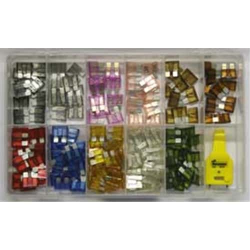 Master Fuse Kit (ATO w/Tester - 166 Pieces)